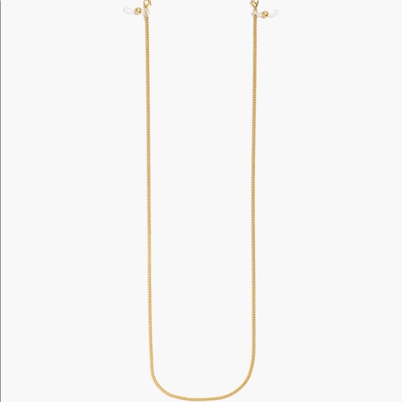 Madewell Curb Chain Convertible Face Mask Lanyard - Picture 4 of 5